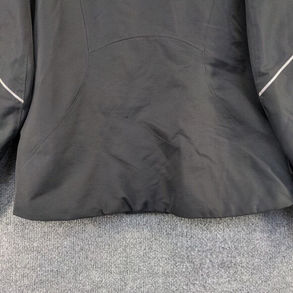Obermeyer Women's Full Zip Thermore Insulated Ski Jacket Black Size 10 Winter - Picture 9 of 16